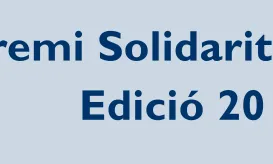 S'obre la candidatura pel Premi Solidaritat 2014