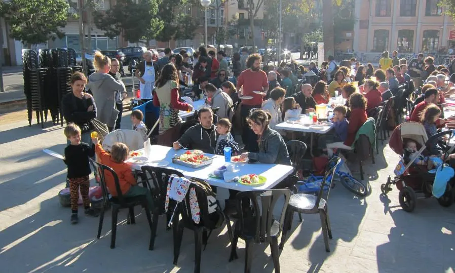Dinar d'aprofitament popular al Poble Nou de Barcelona