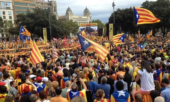 Manifestació ciutadana, Font: La Vanguardia