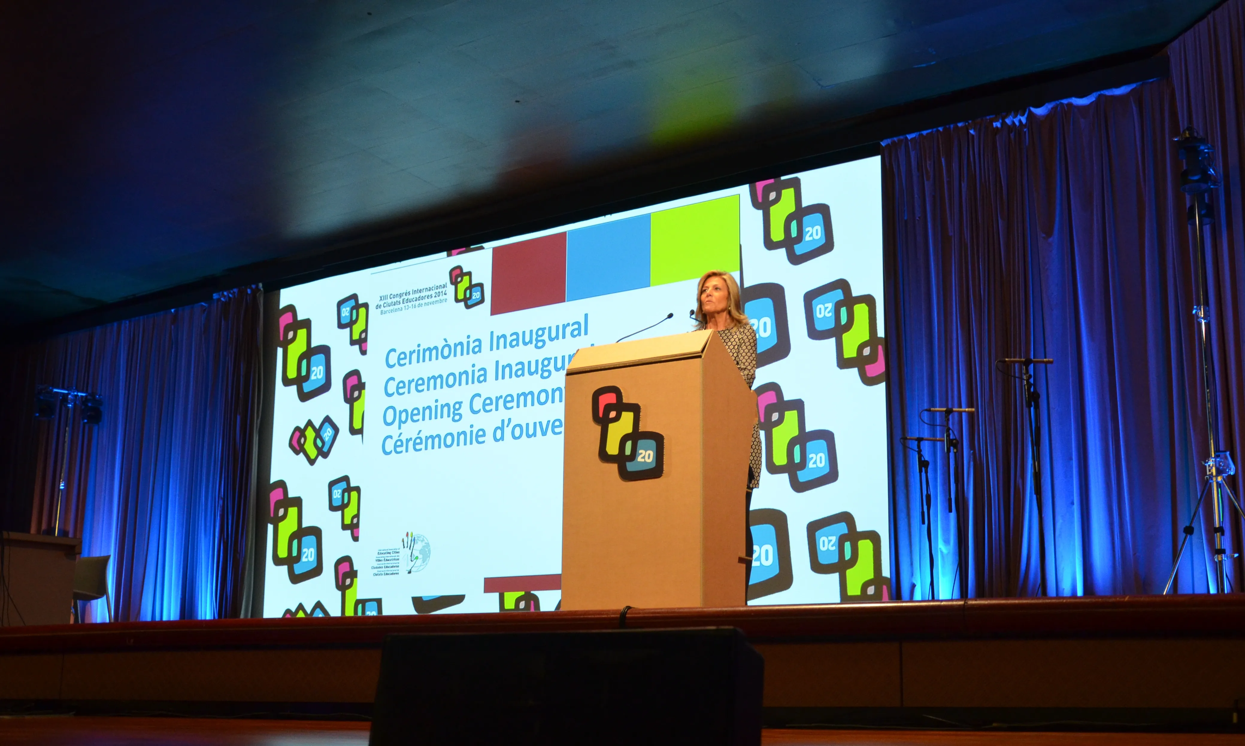 Acte inaugural del XIII Congrés Internacional de Ciutats Educadores
