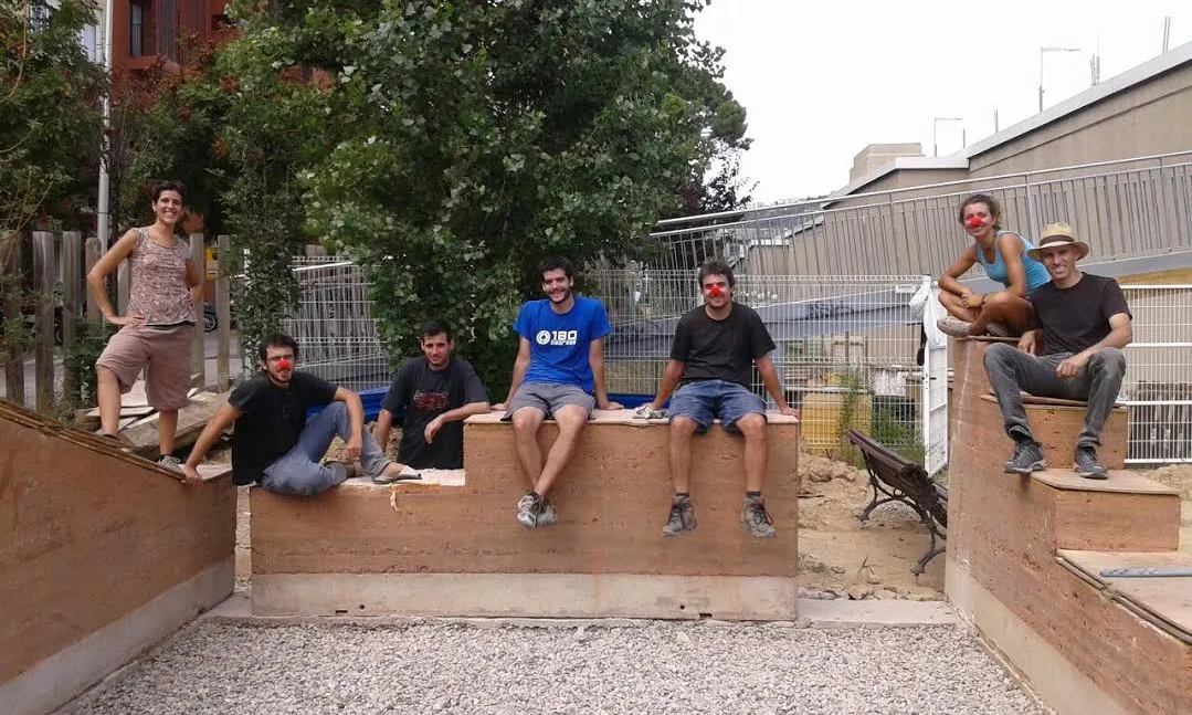 Comissió bioconstrucció Espai Gardenyes (imatge; comissió bioconstrucció Espai Gardenyes)