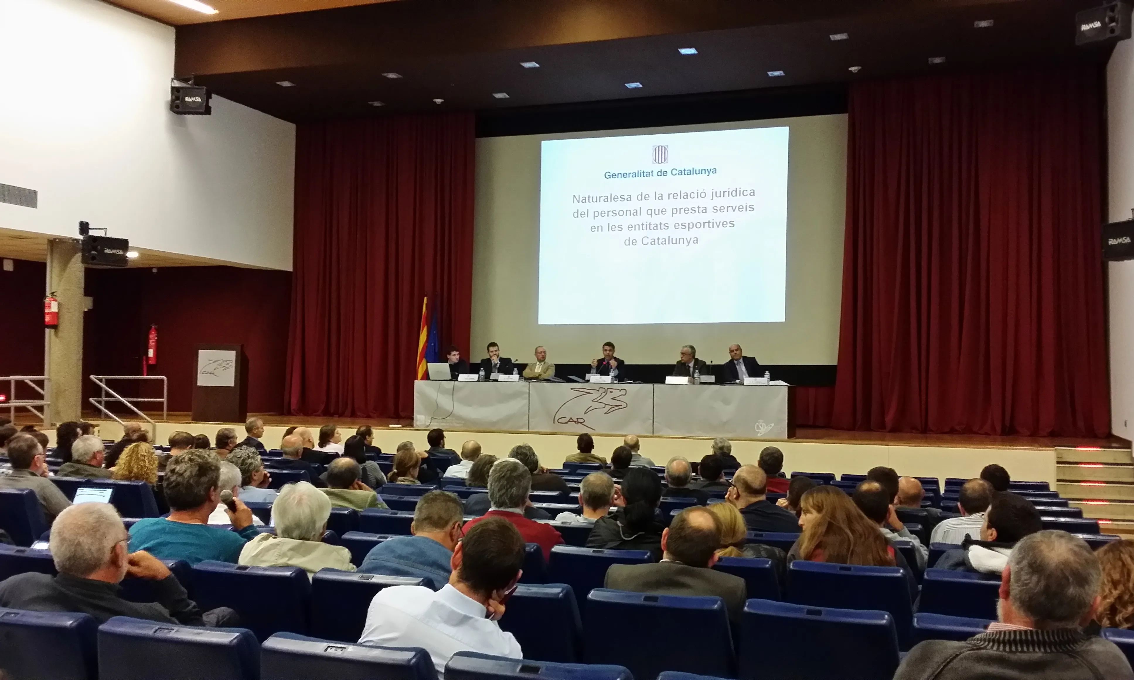 Imatge de la Sessió informativa per a entitats esportives. Font: Suport Associatiu