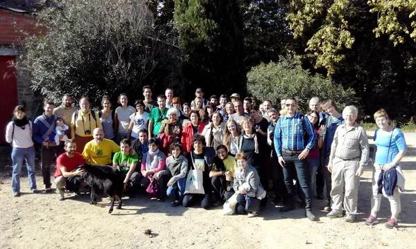 Visita a una entitat de custòdia, durant el Congrés (Imatge:Xarxa de Custòdia del Territori)