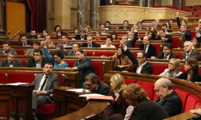 Sessió del Ple del Parlament. Font: Parlament de Catalunya