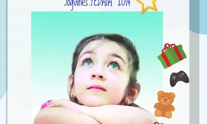 Cartell de la campanya de recollida de joguines de la FEDAIA