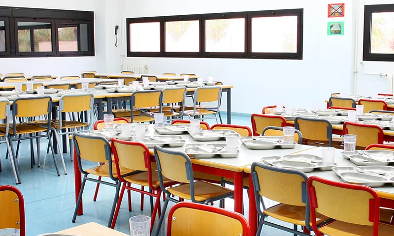 Menjador escolar. Font: Colegio Coop. Son Verí Nou