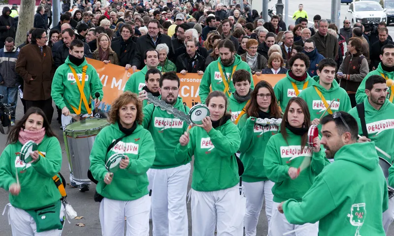 Imatge de l'edició anterior de la Marxa dels Special Olympics. Font: Special Olympics