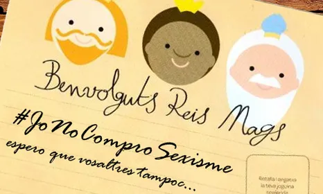 Campanya No Carta als Reis Mags (Font: SCI)