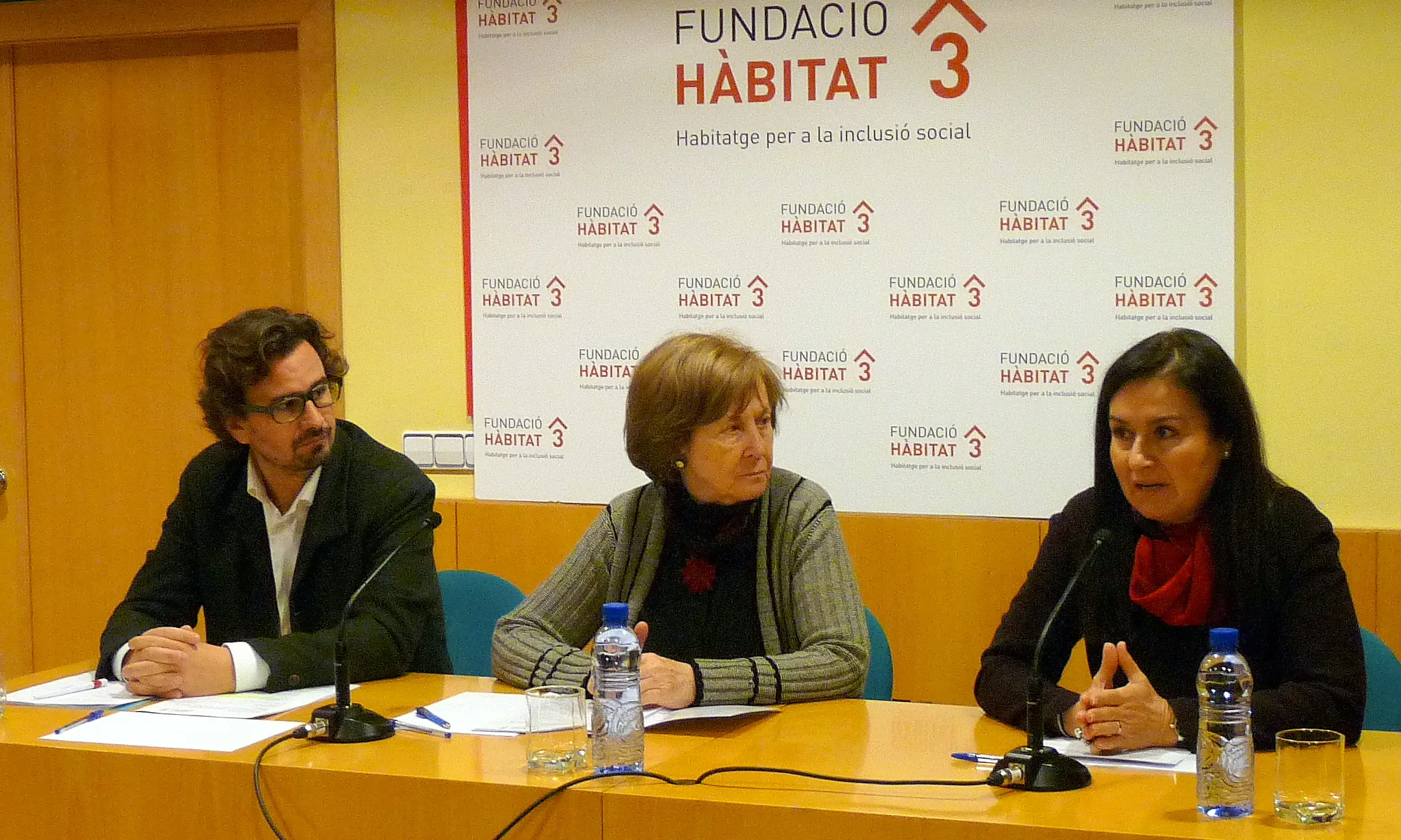 Imatge de la roda de premsa. Font: la Taula d'entitats del tercer sector social de Catalunya