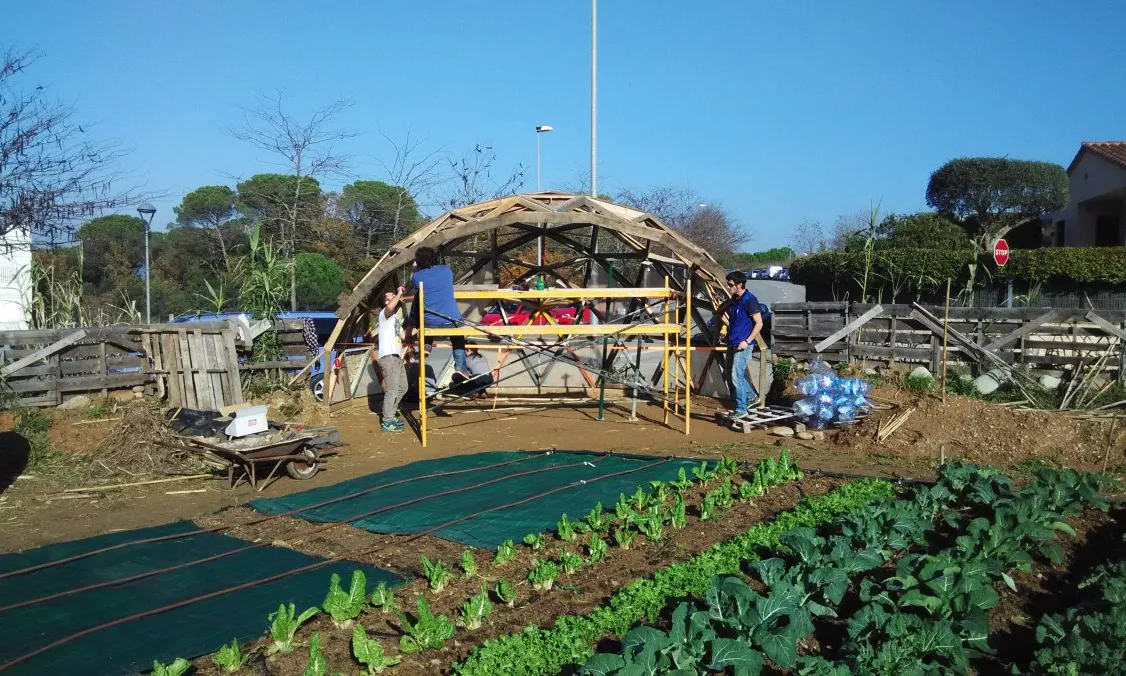 Hort ecosolidari de la UdG (Font: Hort)