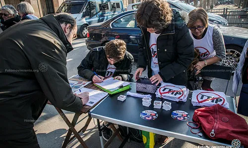 Mobilitzacions contra el TTIP. Font: Entrepobles