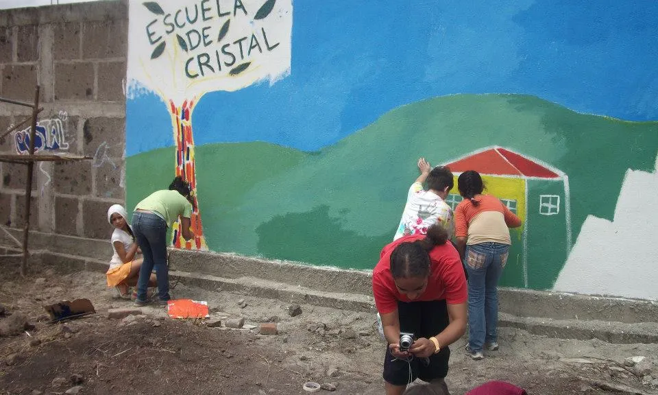 L'escola Cristal - Font: Facebook de la Fundació Cristal