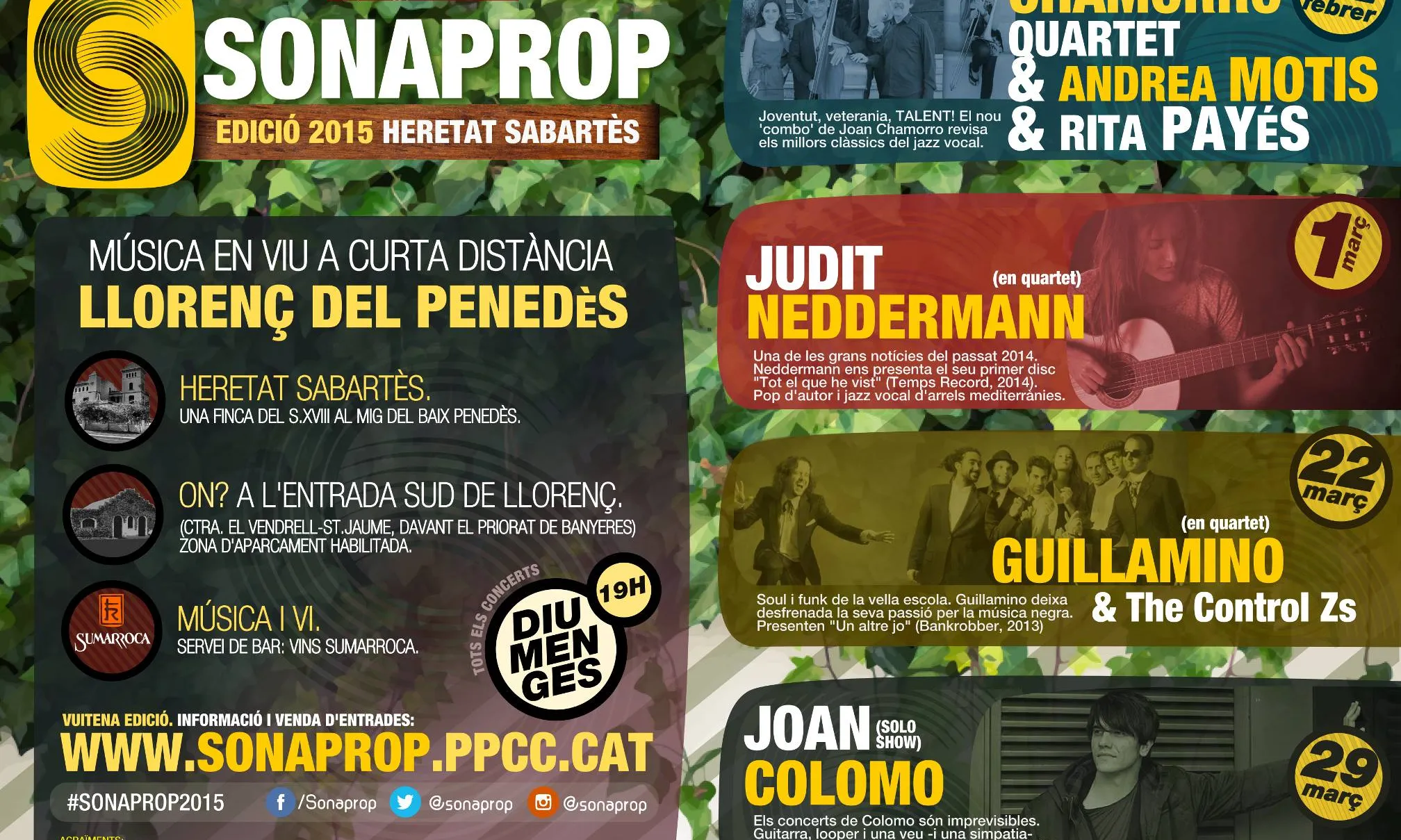 Cartell Sonaprop 2015