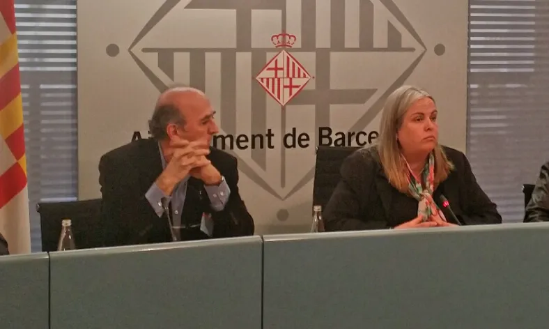 Imatge de la roda de premsa. Font: Suport Associatiu