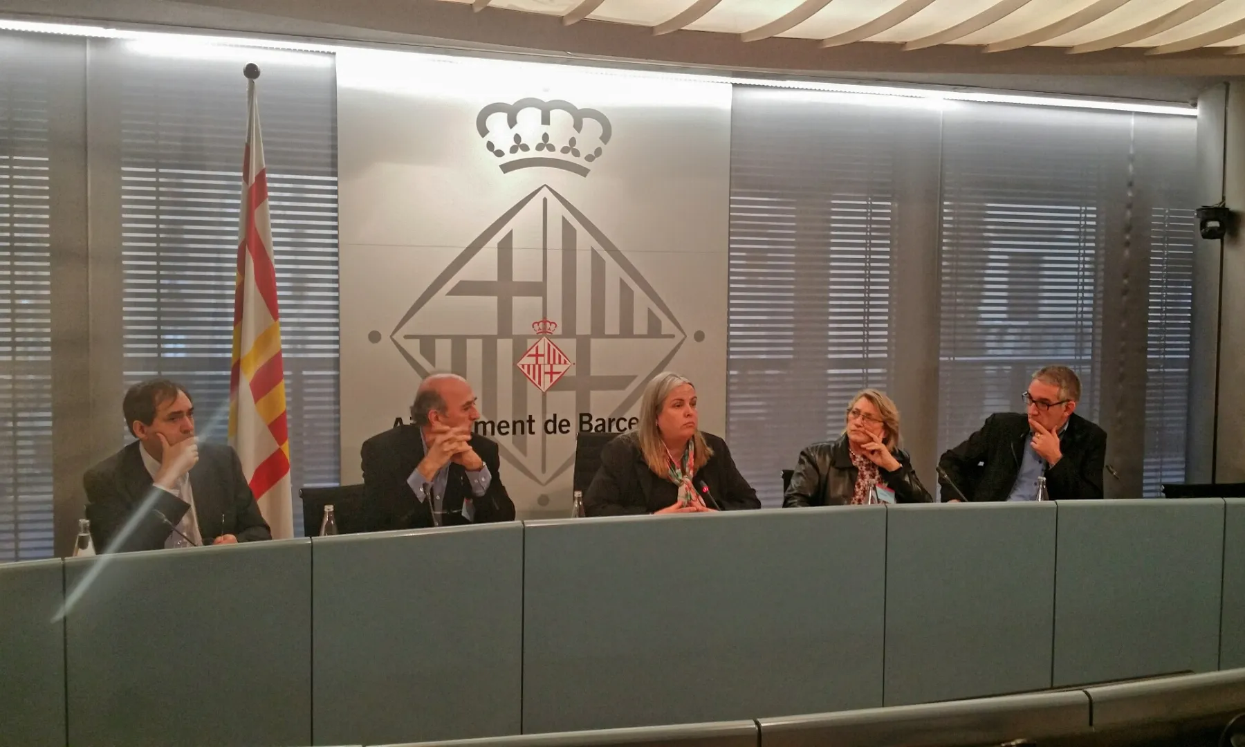 Imatge de la roda de premsa. Font: Suport Associatiu