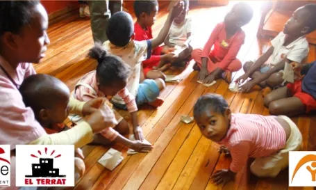 La recaptació permetrà alimentar durant un any 400 infants i joves dels projectes de l'ONGD Yamuna a Madagascar (Font: Yamuna)