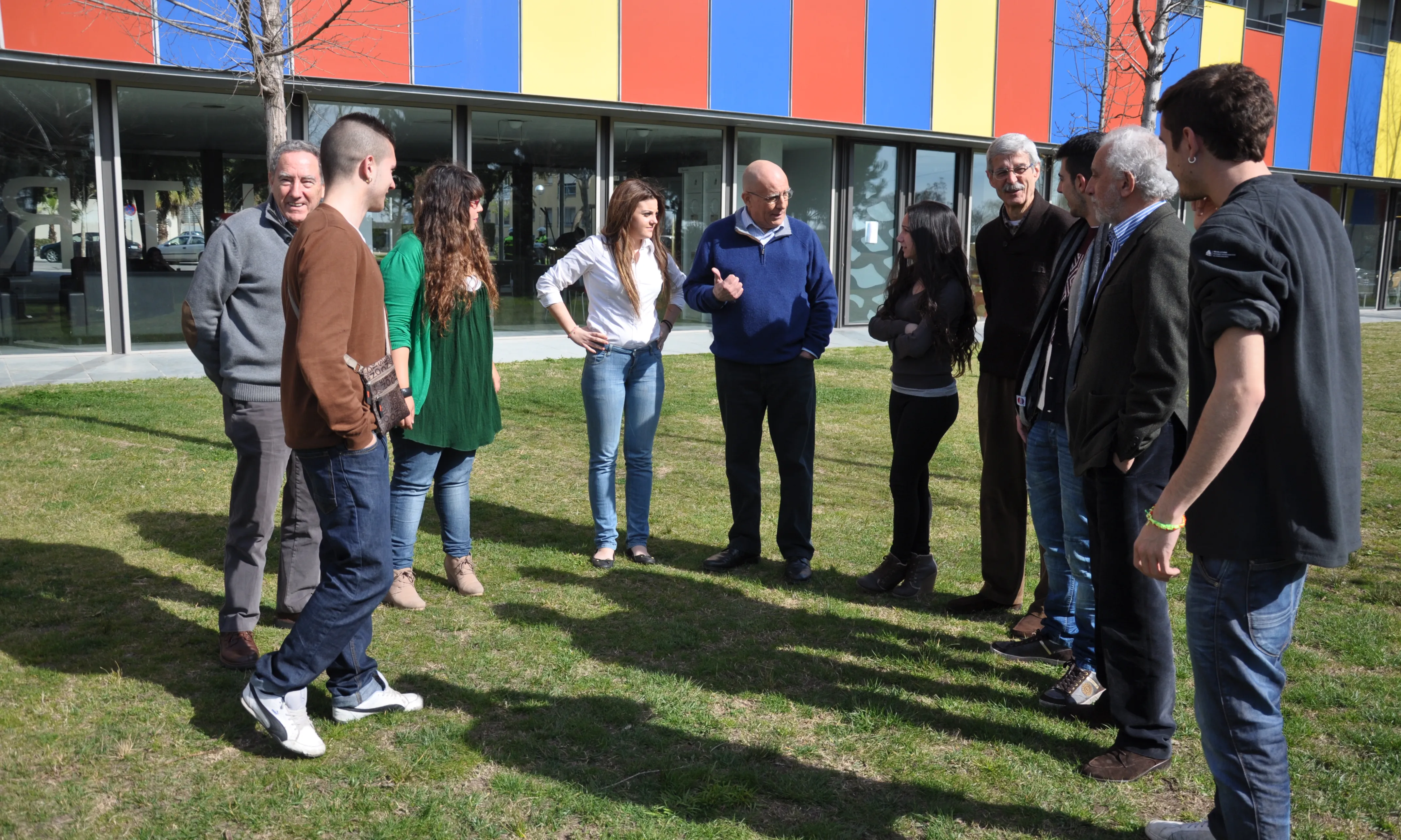 Trobada de joves i mentors. Font: Fundesplai