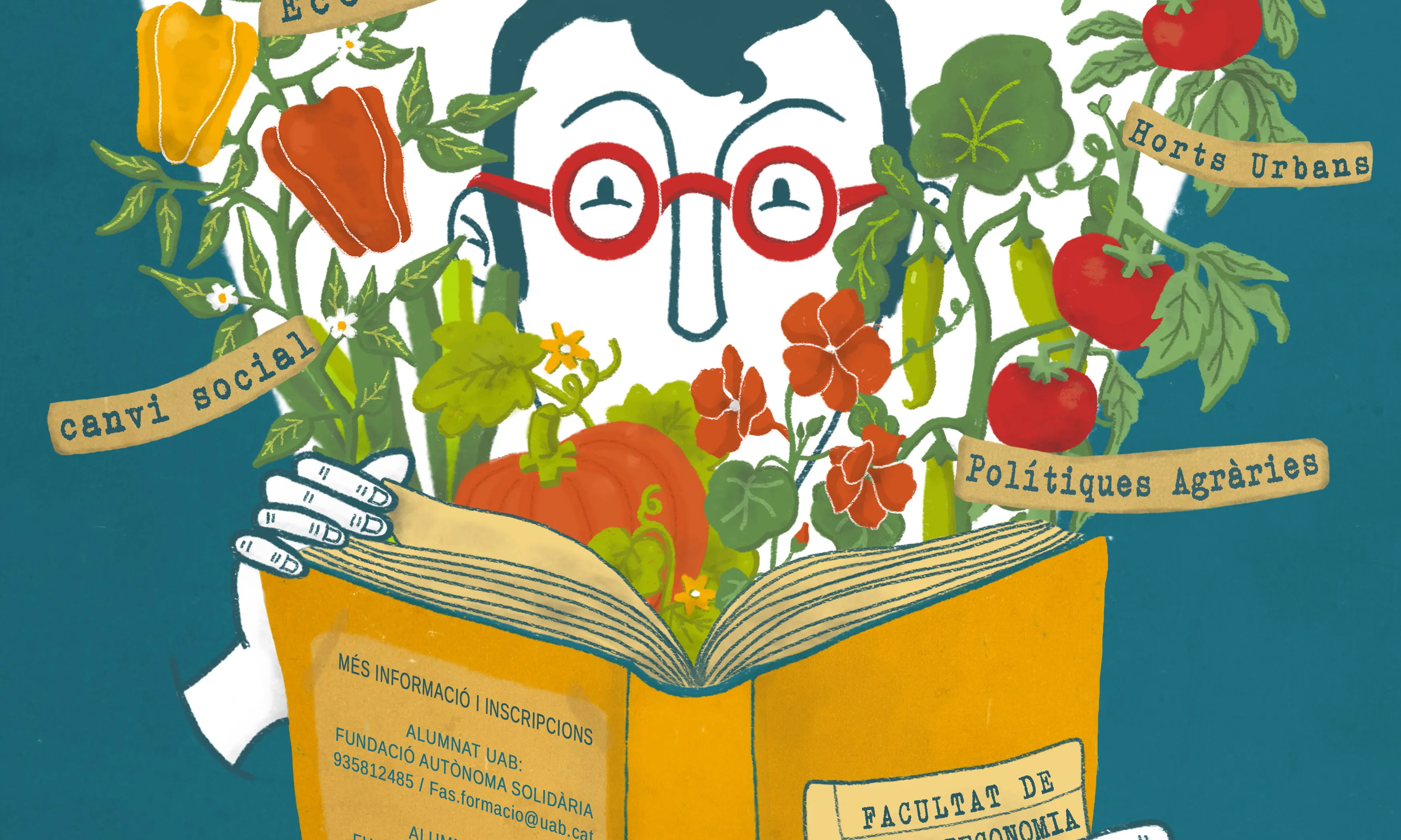 Cartell de les Jornades de Sobirania Alimentària 2015 (Font: FAS)