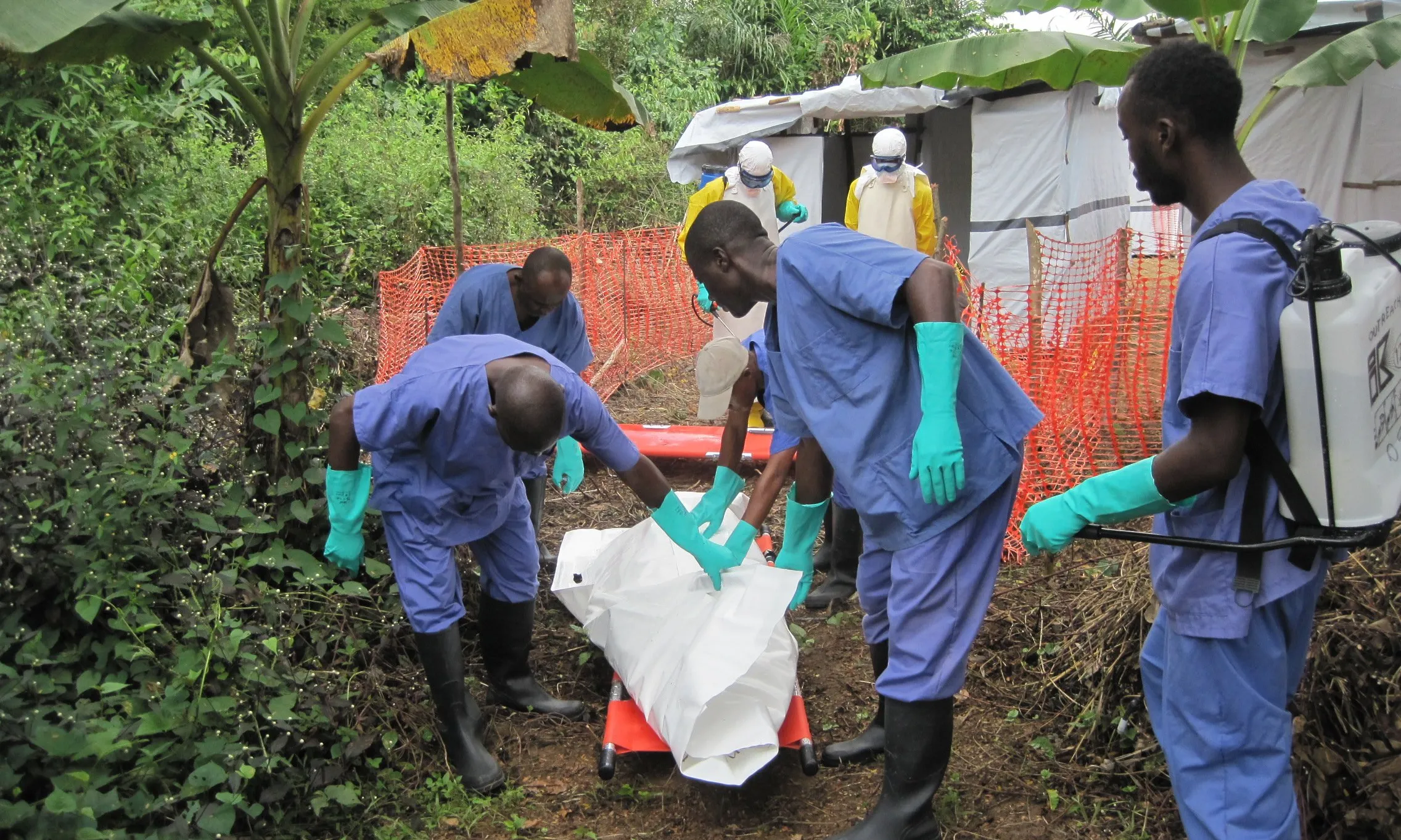 Equipaments sanitaris mòbils de MSF (Font: MSF)