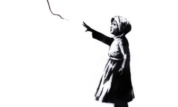 Imatge realitzada per Banksy per marcar el tercer any de conflicte a Síria