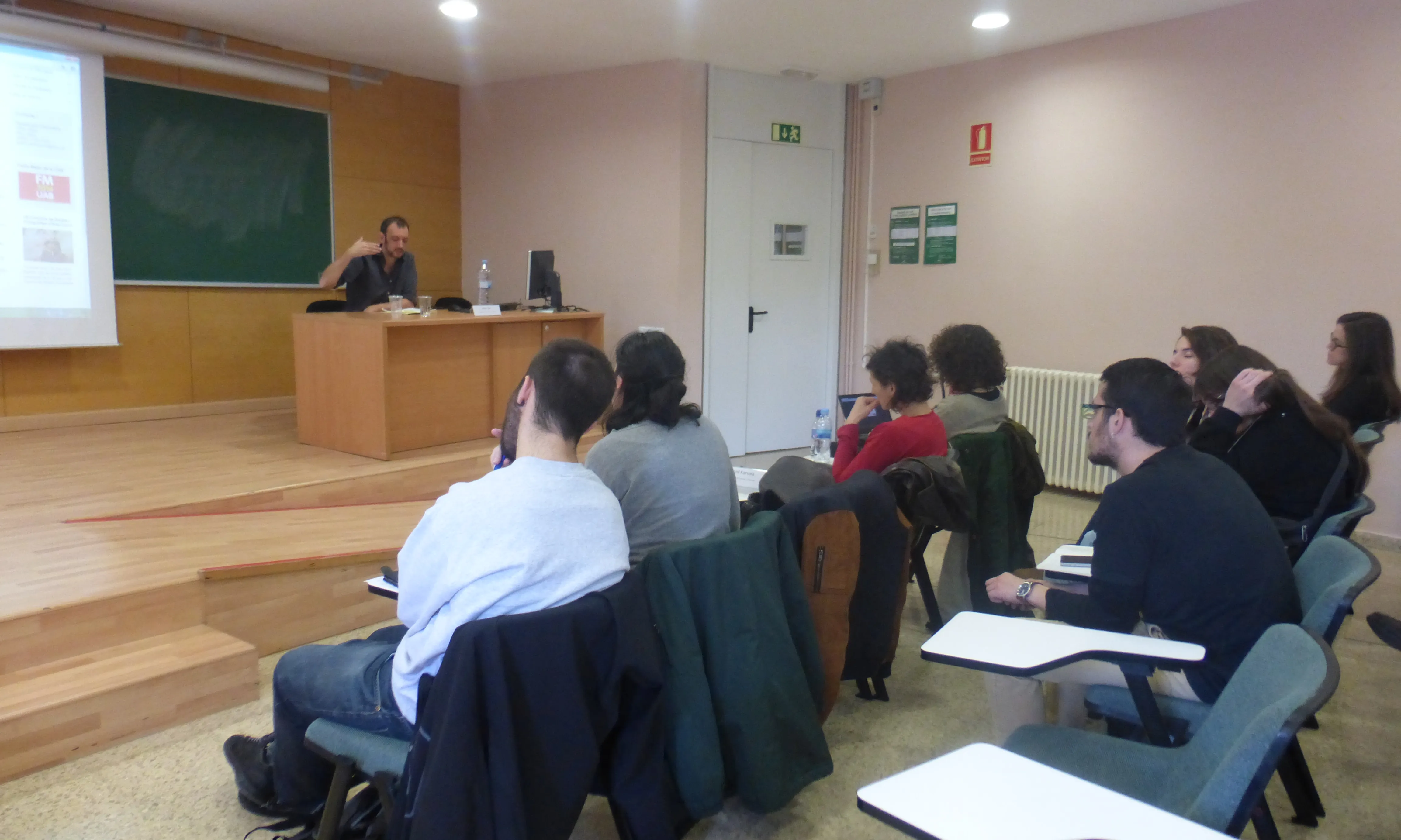 II Jornades contra el Feixisme i el Racisme a la UAB (Font: Elena Albouy)