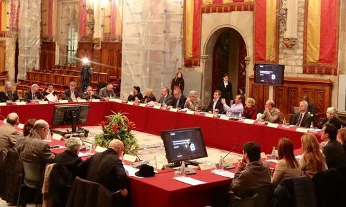 Imatge de la reunió. Font: web tercersector.cat