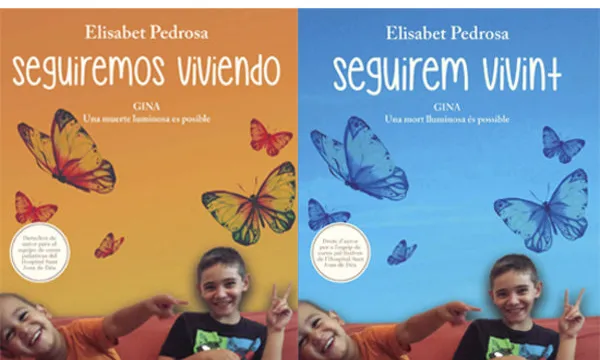 Imatge dels llibres Seguirem Vivint. Font: web Hospital Sant Joan de Deu