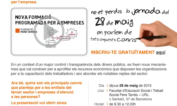 El cartell de la jornada.