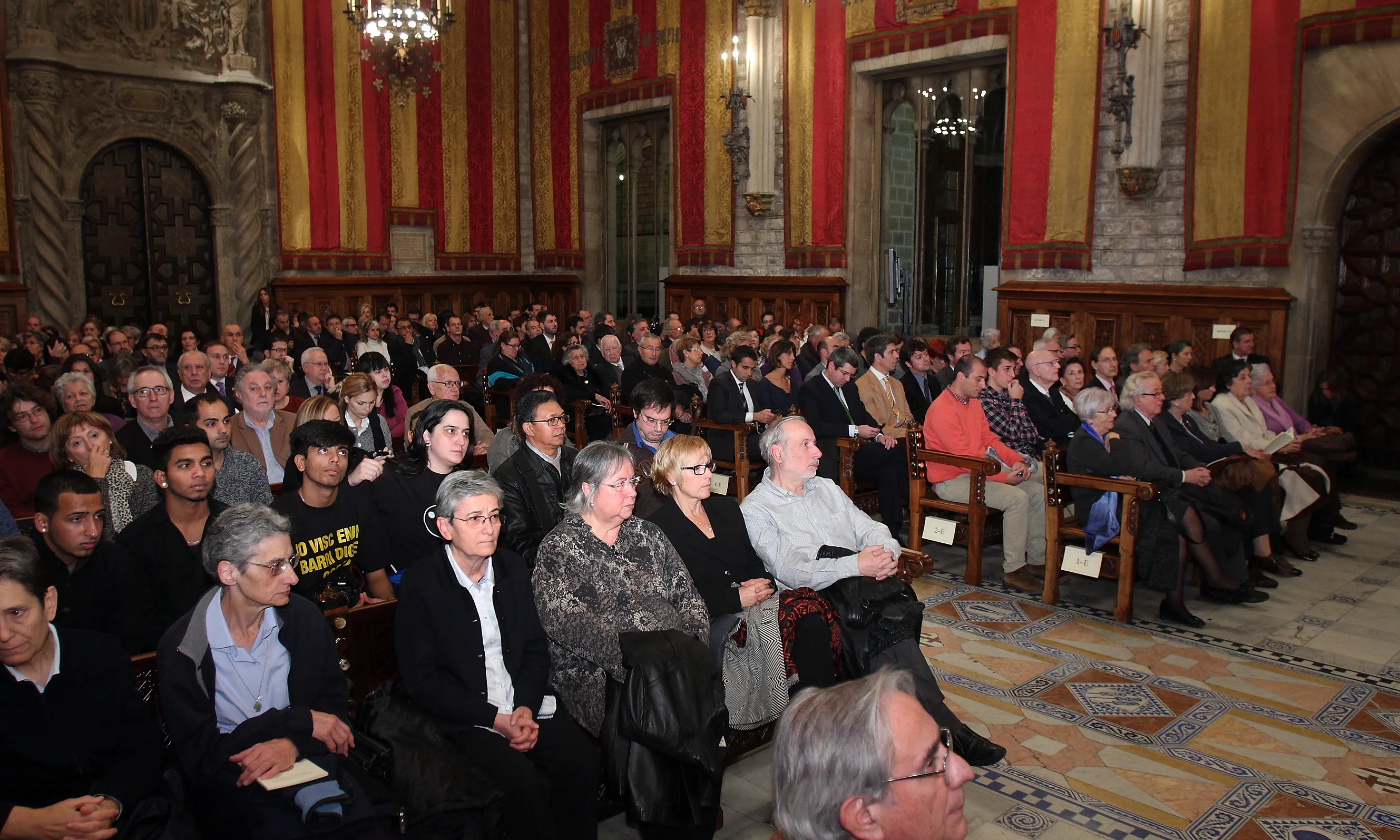 Entrega de les Medalles d'Honor del 2013 (Font: Ajuntament de Barcelona)