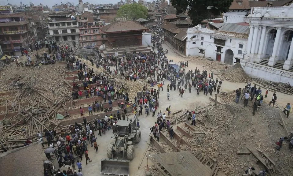 Kathmandú després del terratrèmol