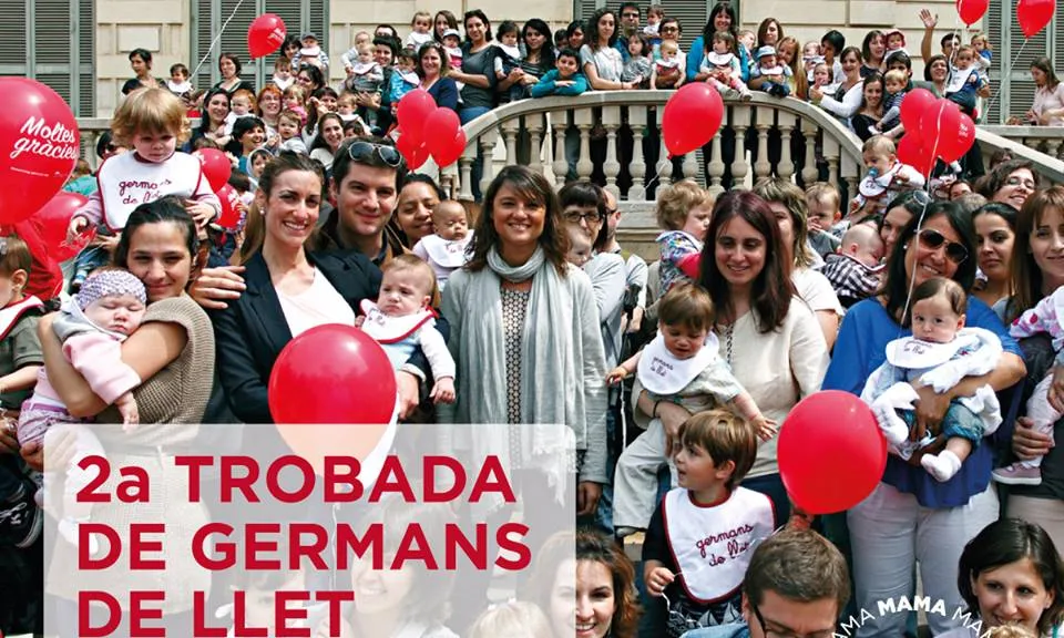 Cartell de la 2a Trobada de Germans de Llet