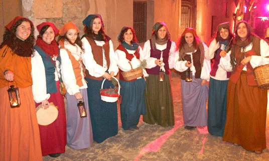 Pessebre vivent de Valls.    Font: Elvallenc.cat