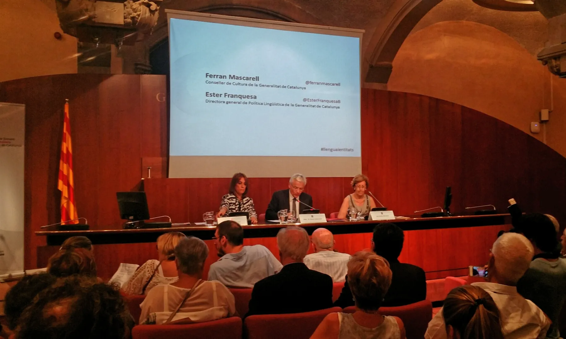 II Trobada d’entitats de foment de la llengua catalana. Font: Suport Associatiu