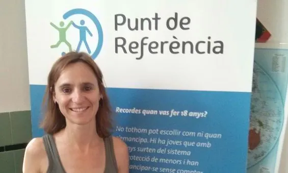 La directora de Punt de Referència Marta Bàrbara.