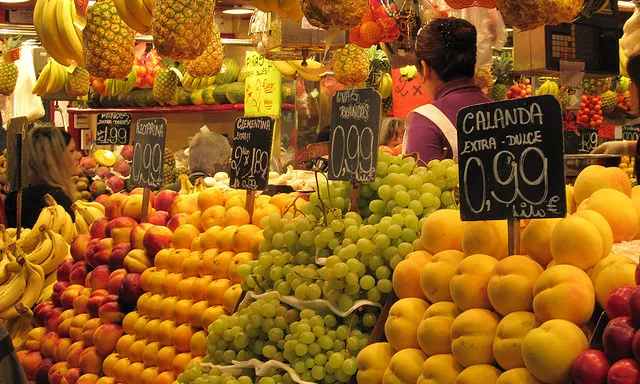 Mercat de La Boqueria. Font: Jose Gonzalvo Vivas (Flickr)