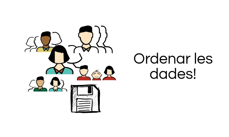 Ordenar les dades!