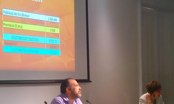Imatge proposta prestació universal per a infants