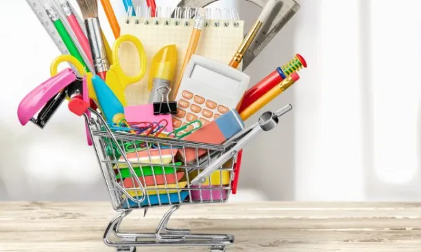 Material escolar (imatge del blog d'OXFAM-Intermón)