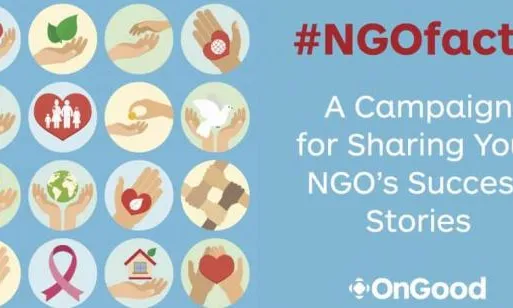 Imatge de #NGOfacts. Font: OnGood