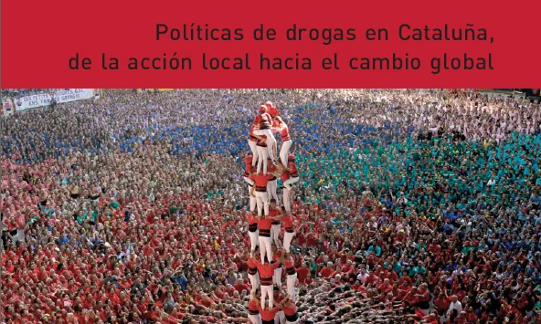 Portada de l'informe sobre política de drogues a Catalunya