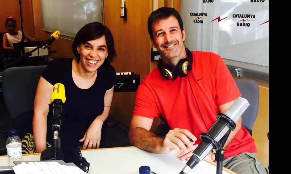 Esther Vivas al programa radiofònic El Suplement. Font: Twitter