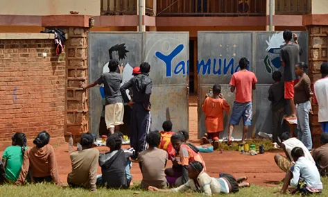 Yamuna treballa en diversos projectes a Madagascar.  Font: Yamuna.