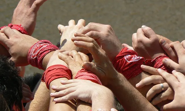 Castellers. Font: Creative commons