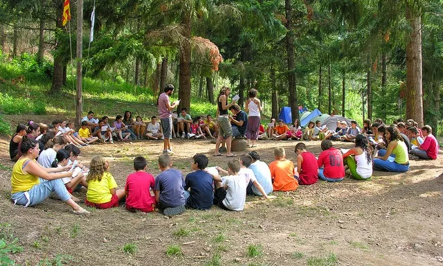 Els campaments d'estiu dels escoltes, una de les activitats estrella.