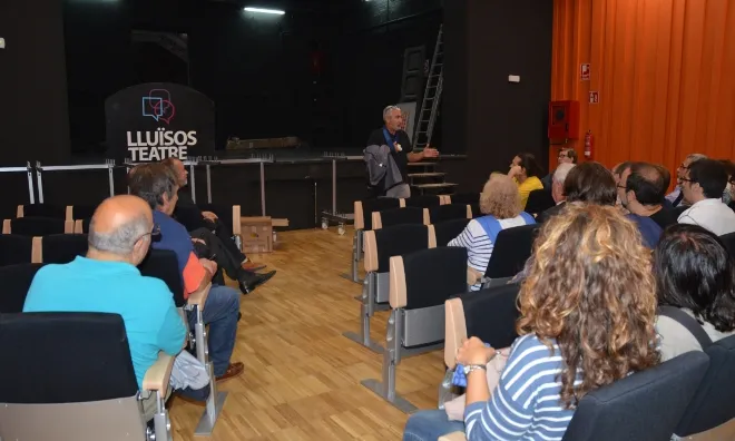 El Teatre de Lluïsos té 180 localitats. Foto: FAC.