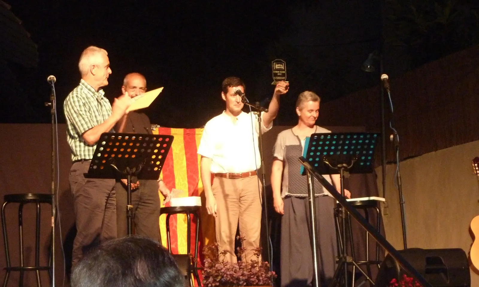 "Variacions enigmàtiques", del Grup de Teatre Centre de Llorenç del Penedès fou 2n Premi Teatre de Sarrià el 2013.