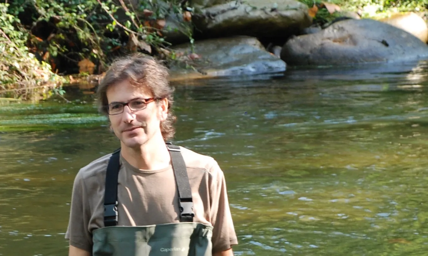 Quim Pou, de l'Associació ambiental La Sorellona (imatge:Quim Pou)