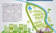 Bicicletada a Girona dintre dels actes de la Marxa pel clima (imatge:natualistesgirona.org)