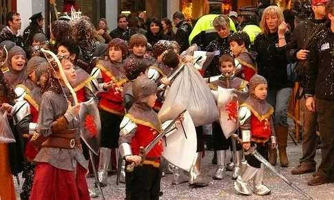 Carnestoltes de Sitges.  Font: Flickr calafellvalo