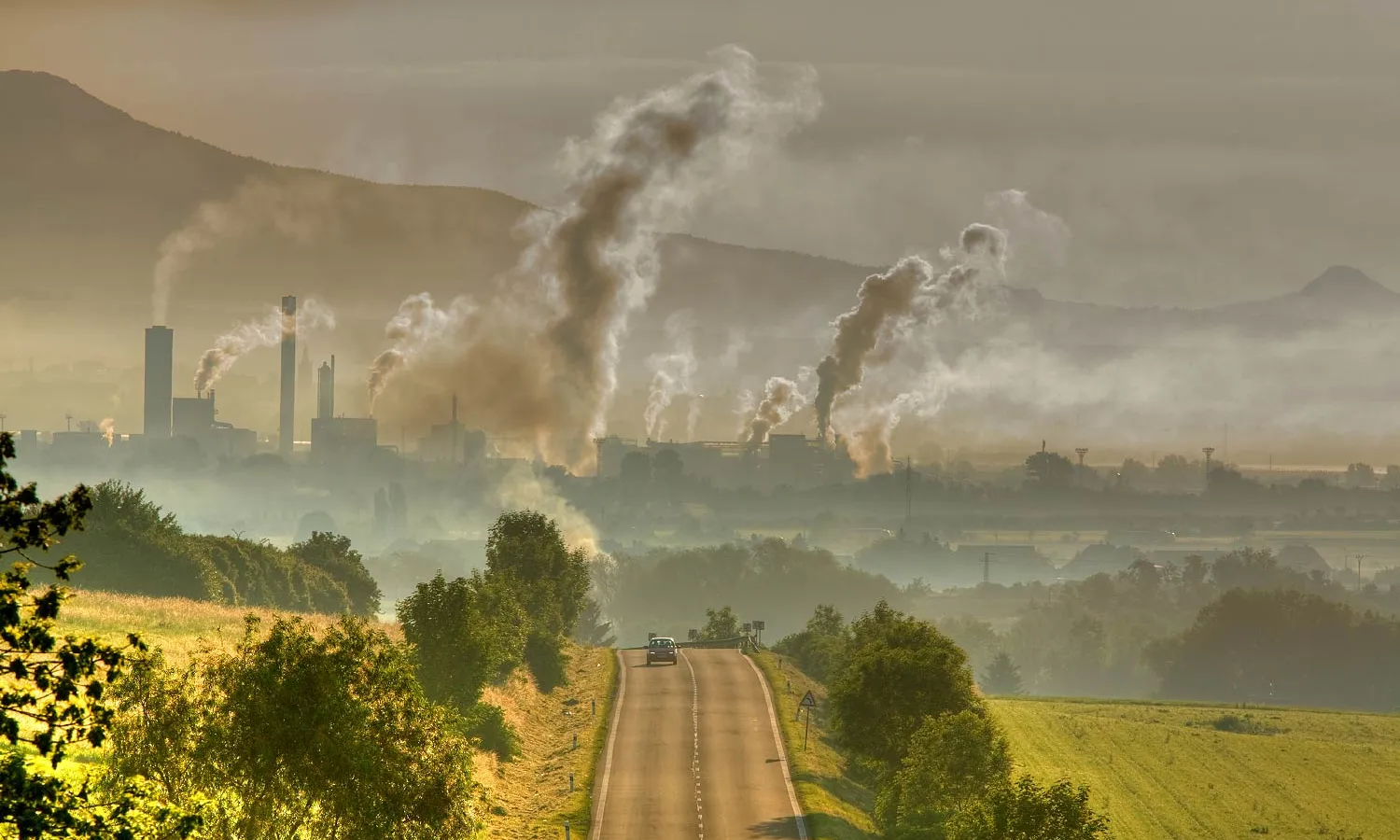 Contaminació de l'aire, efecte hivernacle i canvi climàtic (imatge: cop21.gouv.fr)